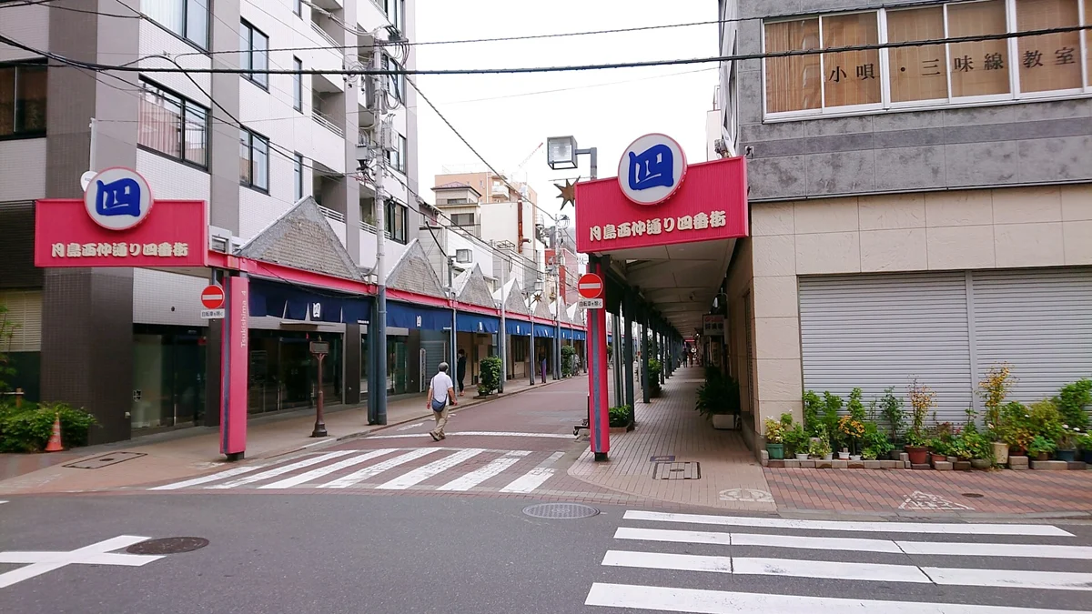 月島西仲通り（もんじゃストリート）