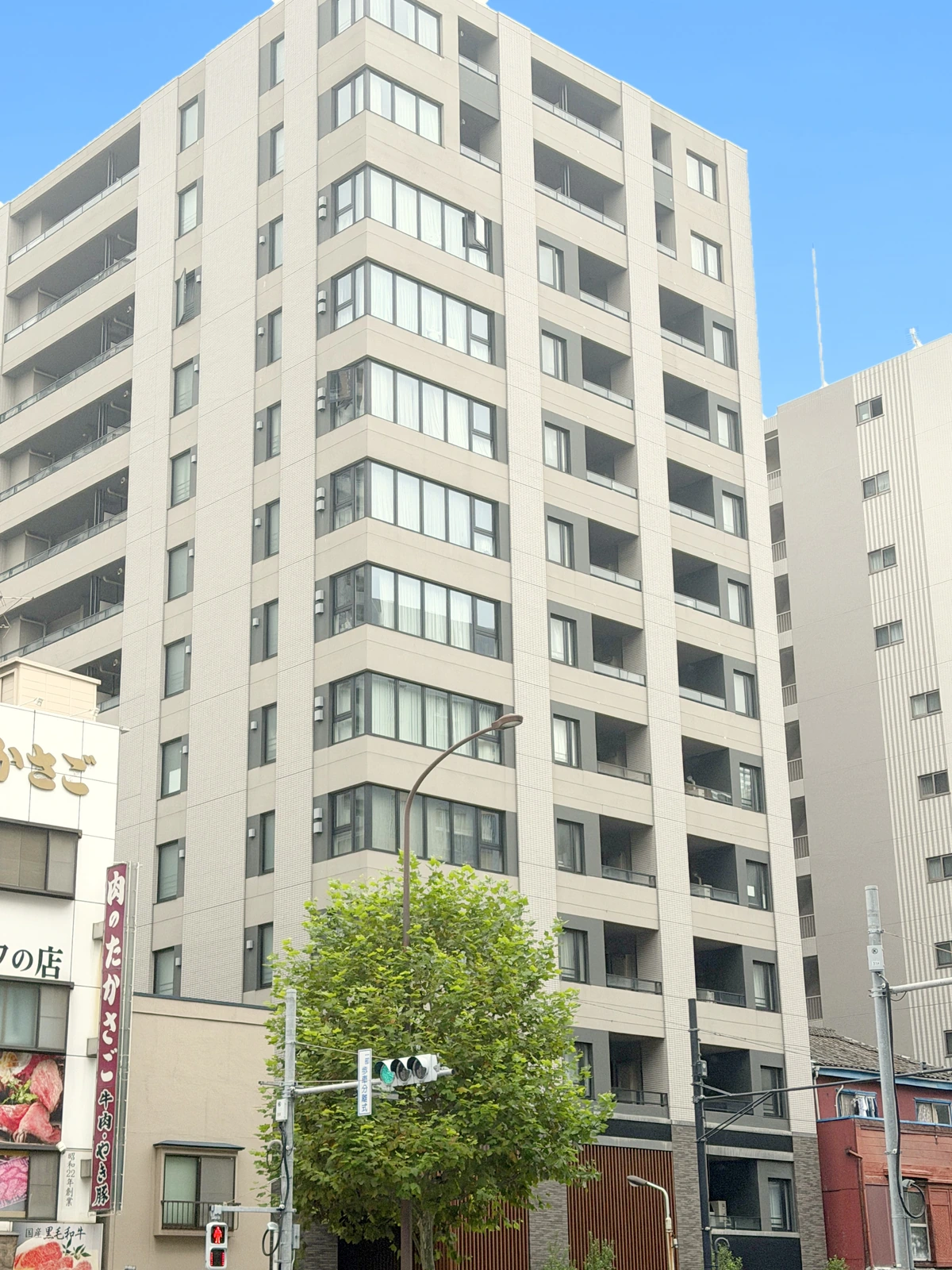 リビオレゾン月島ステーションプレミアの外観