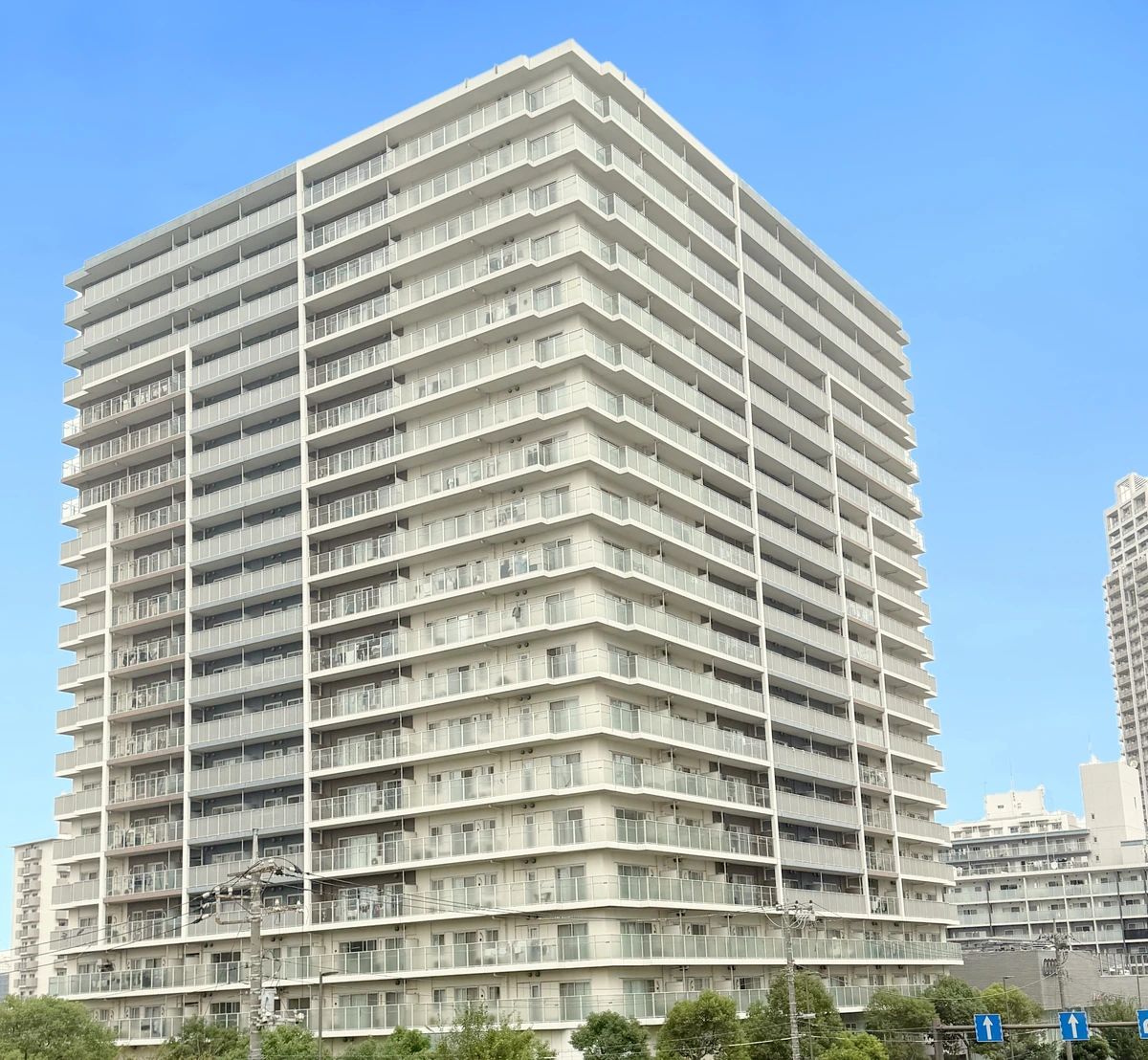 パークアクシス豊洲の外観