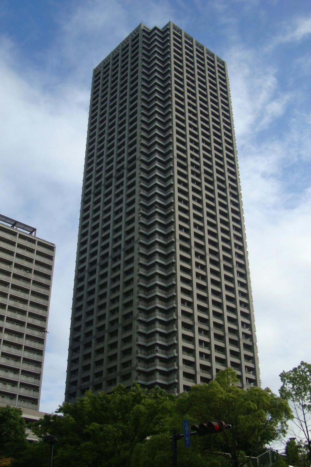 晴海アイランドトリトンスクエアビュータワー 1号棟の外観